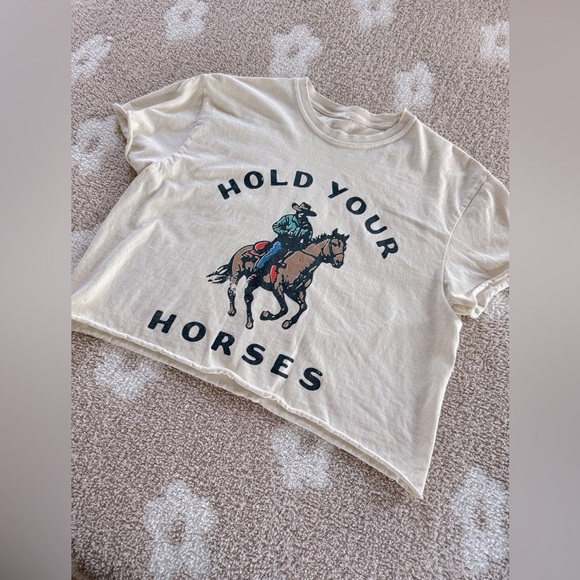 Hold Your Horses Crop Top - Picture 2 of 10